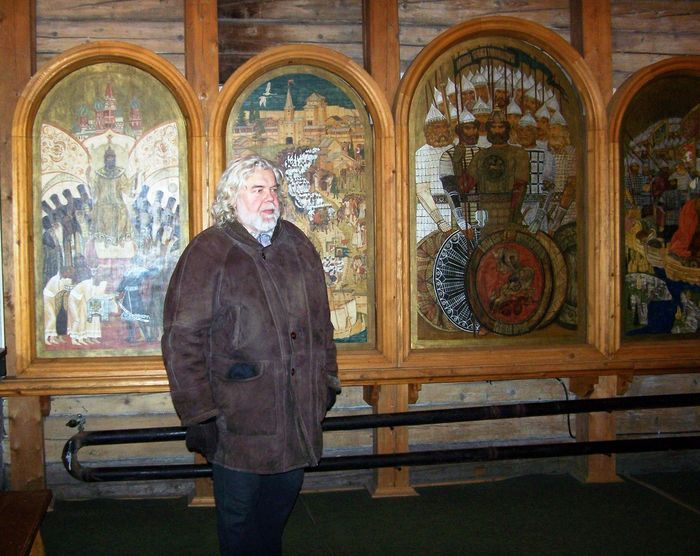 Игорь Тюленев в музее Егрмака